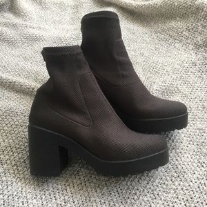 Topshop sock booties